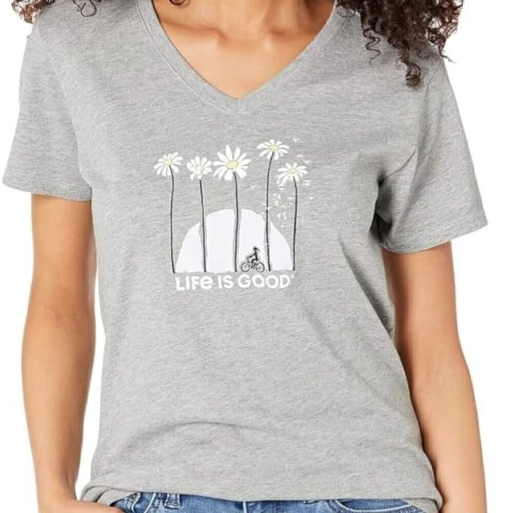 Life is Good Women's Crusher Tee Shirt